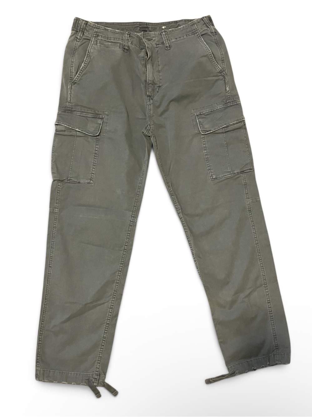American Eagle Outfitters - Stone Gray Cargo Pants